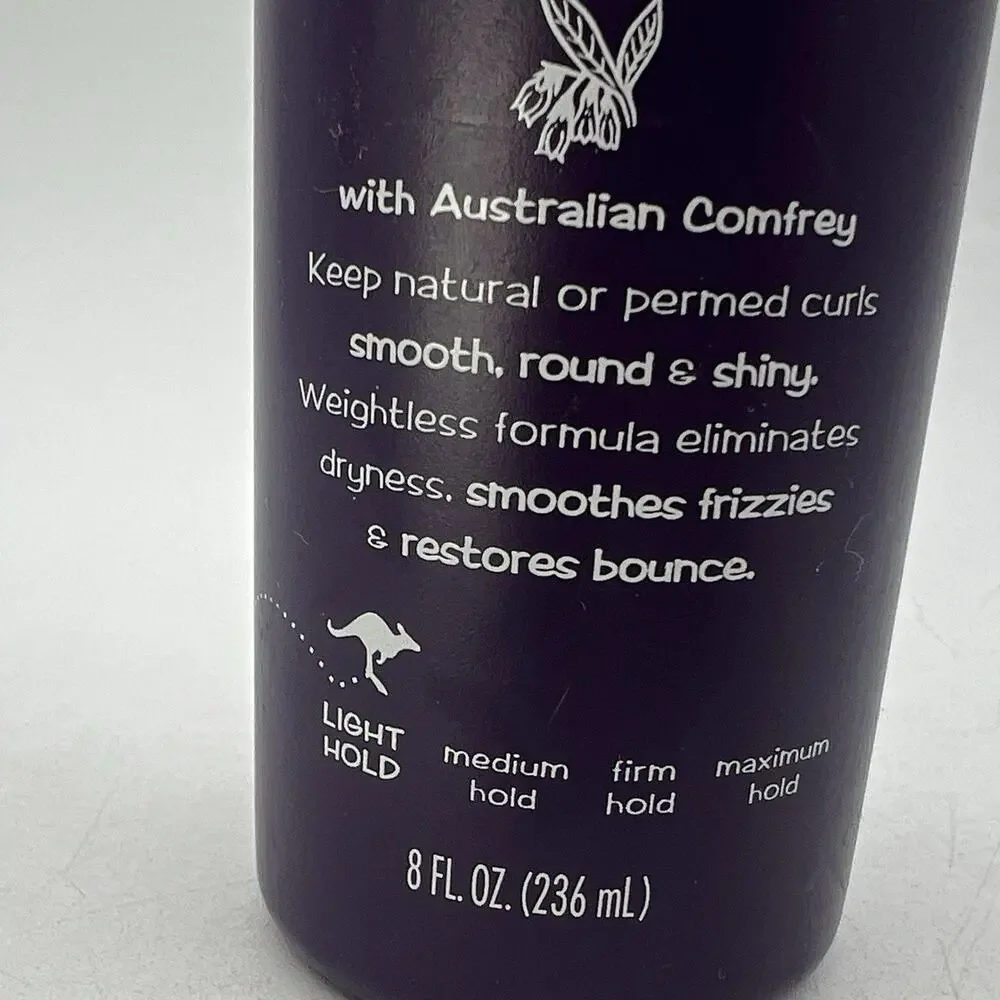 Vtg 1990s Aussie Smoothly Curls & Curves LIGHT HOLD Spray GRAPE 8 oz 80% FULL